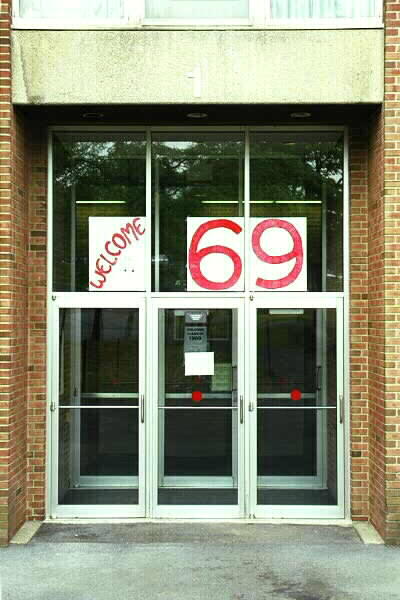 Cornell 1969 30th Reunion -- Welcome door